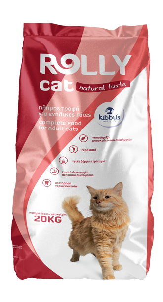 Kibbus rolly Cat Natural cat food